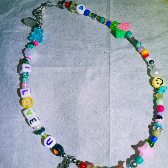 cosmic conciousness Other - I love you child's necklace choker suitable for five and up yrs old girl with ❤️